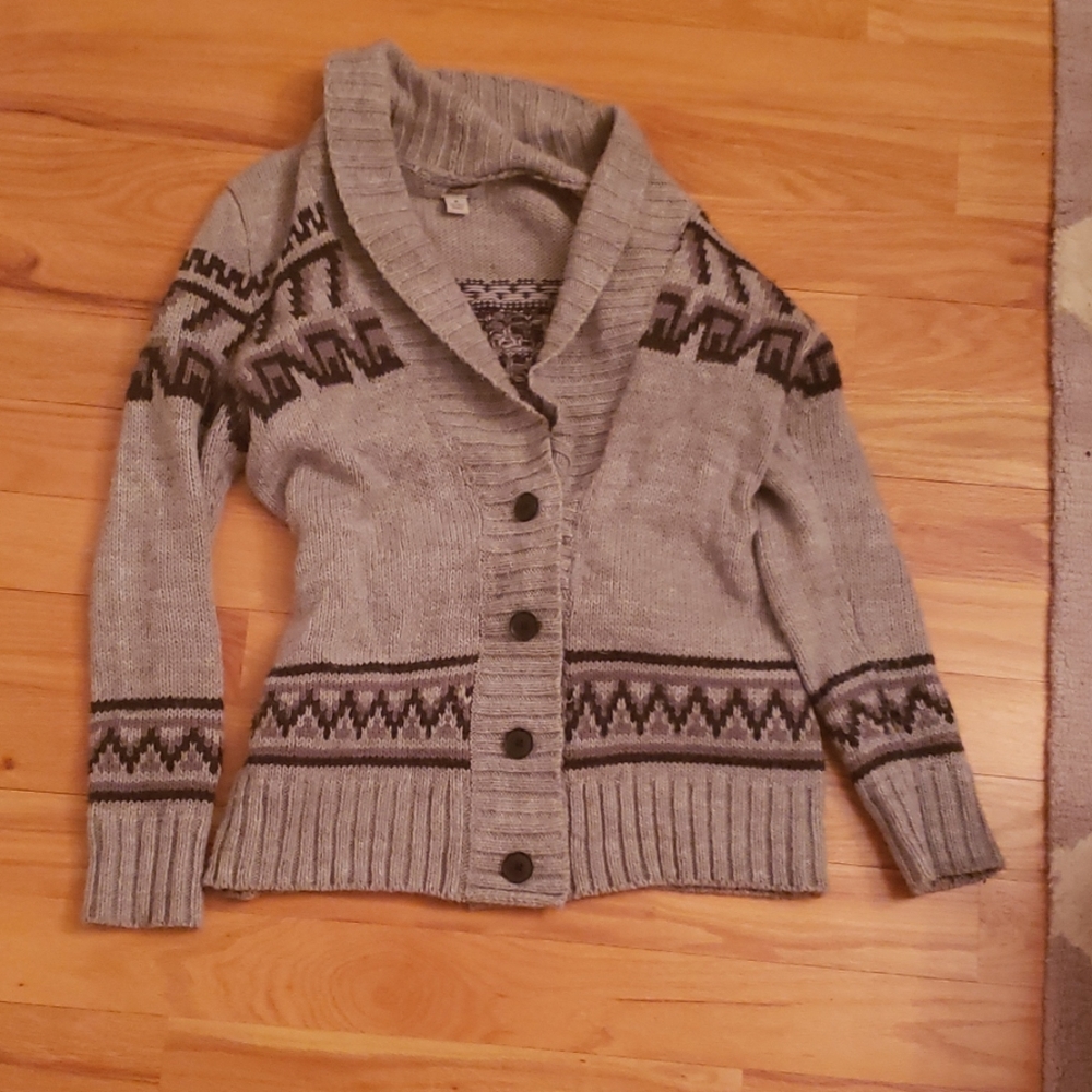 Gray Cardigan